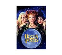DESHVA Hocus Pocus - Movie Poster Canvas Poster Wall Art Decor Print Picture Paintings for Living Room Bedroom Decoration Unframe-style 12x18inch(30x45cm)