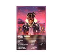 DESHVA Legends Never Die - Concert Poster Canvas Poster Wall Art Decor Print Picture Paintings for Living Room Bedroom Decoration Unframe-style 12x18inch(30x45cm)