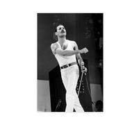 DESHVA Singer - Freddie Mercury Vintage Poster Canvas Poster Bedroom Decor Sports Landscape Office Room Decor Gift Unframe-style 20x30inch(50x75cm)