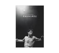 DESHVA The Boxing Movie Raging Bull Canvas Poster Bedroom Decor Sports Landscape Office Room Decor Gift Unframe-style 12x18inch(30x45cm)