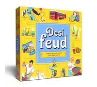 DESI BOARD GAMES Desi Feud Board Game | Ultimate Survey Gameshow | Fun for Friends & Family | 2-12 Players | Ages 8+