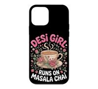 Desi Girl Runs on Masala Chai Tea Indian Case for iPhone 12 mini