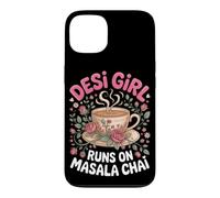 Desi Girl Runs on Masala Chai Tea Indian Case for iPhone 13