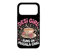 Desi Girl Runs on Masala Chai Tea Indian Case for iPhone 17 Pro Max