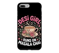 Desi Girl Runs on Masala Chai Tea Indian Case for iPhone 7 Plus/8 Plus