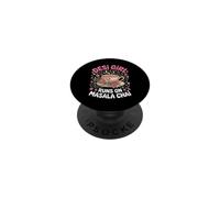 Desi Girl Runs on Masala Chai Tea Indian PopSockets Adhesive PopGrip