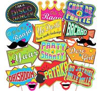 Desi Indian Style Desi Wedding Photo Booth Party Props by Indian Collectible