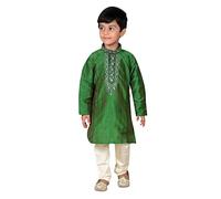Desi Sarees Boys Kurta Pyjama Shalwar Kameez Apparel 875 (4 Years, Green)