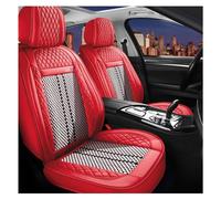 DESIAR Car Seat Covers Series for Fiat Sedici Bravo Freemont Pulse Argo Panda Compatible car seat cover/red