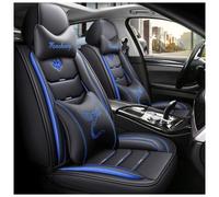 DESIAR Car Seat Covers Series for Mini Cooper Mini ONE PACEMAN Clubman Countryman Coupe Compatible car seat cover,Black and blue luxury version