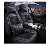 DESIAR Car Seat Covers Series for Seat Altea Ibiza Leon Mk2 Mk3 Toledo Ateca Arona Subaru Forester Legacy Outback Tribeca Impreza Compatible car seat cover/black red