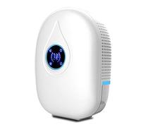 Desiccant Dehumidifier with Timer, Air Filter, Continuous Drainage, Digital Control Panel - Ideal for Cold Temperatures in Damp Homes, Basements & Garages