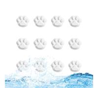 Desiccant Strips For Pet Food - 3 Cm Cat Paw Drying Blocks Washable Reusable | Diatomaceous Earth Moisture Absorbing Strips | Sealing Solution For Dog Food Storage