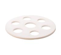 Desiccator Support Ceramic 16cm Lab Perforated Plate White