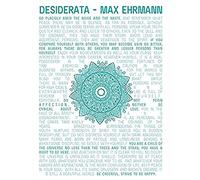 Desiderata Mandala Ehrmann Typography Canvas Wall Art Print