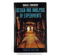 Design and Analysis of Experiments