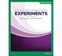 Design and Analysis of Experiments, EMEA Edition