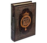 Design By Pepper False Book Box Vintage Storage Book Jewellery Storage Study Book Ornament Vintage Decorative False Book. Looks like a book! Secret Stash Book - Magnetic Closure