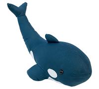 Design By Pepper Weighted Decorative Fabric Novelty Sea Life Marine Animal Floor Doorstop (Whale)