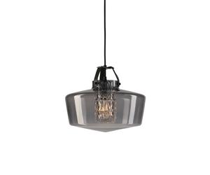 DESIGN BY US Addicted To Us pendant light, smoky grey/black