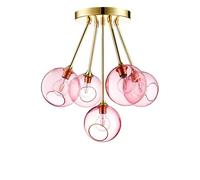 Design by Us Ballroom Molecule Ceiling Light Rose/Gold