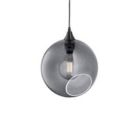 DESIGN BY US Ballroom XL pendant light, smoky grey