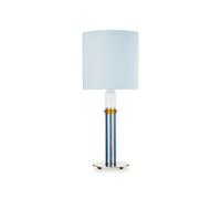 Design by Us Carnival No. 1 Table Lamp Light Blue/ Brown/ White