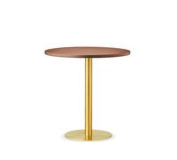 Design By Us Skins Coffee Table Ø74 Gold/Brandy