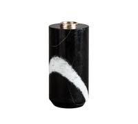 Design By Us Sons Of Marble Single Candle Holder Large Black