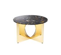 Design By Us This Is Art Coffee Table Gold/ Black