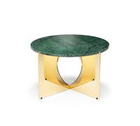 Design By Us This Is Art Coffee Table Gold/ Green Marble