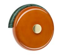 Design By Us - Trip Wall Lamp, Marble Moss / Amber - Moss