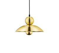 DESIGN BY US Wanted pendant light, gold-coloured, iron, Ø 32 cm