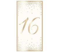 Design by Violet Age 16 Money Gift Wallet - Money, Gift Cards, VOUCHERS - Blank Space for Personal Message, One Size,DBV-A16-MW