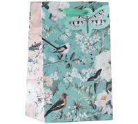 Design By Violet Apple Blossom Beautiful Floral Wildlife Paper Gift Bag With Butterfly Gift Tag Spring Birthday Mother's Day Easter Valentines Small