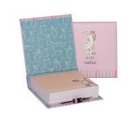 Design By Violet Dogs Note Block with Pen - 270 Page Desk Note Pad for Back to School and Dog Lovers
