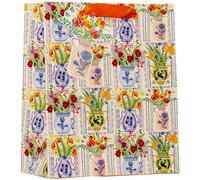 Design By Violet Floral Vase Medium Gift Bag