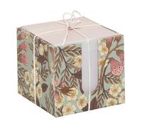 Design By Violet Foxglove Floral Memo Block for Desk Notes