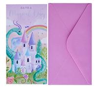 Design by Violet Once Upon Money Gift Wallet - Money, Gift Cards, VOUCHERS - Blank Space for Personal Message, One Size (DBV-119-MW)