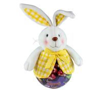 Design By Violet Plush Easter Bunny Treat Jar Present Easter Egg Chocolate Gift Novelty