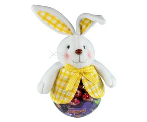 Design By Violet Plush Easter Bunny Treat Jar Present Easter Egg Chocolate Gift Novelty