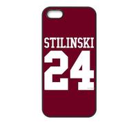 Design Cases iPhone 5, 5S Cell Phone Case Black Teen Wolf Stilinski 24 Prwdnv Printed Cover