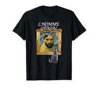 Design Cat L'Homme Génial Lakakaland Internet Meme T-Shirt