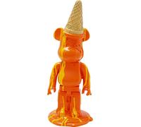 Design Deco Figurine Gelato Bear, Orange, Deco Statue, Gift Idea, Decorative ...