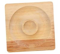 Design Desktop Jewelry Dish Bracelet Engagement Bread Wooden Bead Organizer Board Trinket Storage Dresser Gifts Bracelets Showcase Beading DIY Watch Wood Wedding for Holder