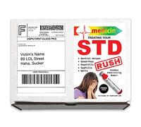 Design Doggie Embarrassing STD Prank Mail Postal Joke Box ~ Gag Gift Funny Prank gets Sent to a Loved One/Victim 100% Anonymous
