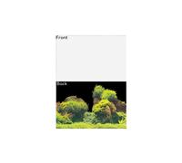 Superfish Deco Poster E6 150cm x 61cm (White/Mossy Aquascape) Aquarium Background