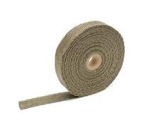 Design Engineering 010126 Titanium 1" x 50' Exhaust Heat Wrap with LR Technology