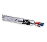 Design Engineering 010418 Heat Sheath - Aluminized Sleeving for Ultimate Heat Protection, 0.5" x 3'