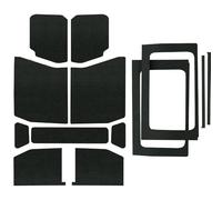 Design Engineering 050178 Boom Mat Black Complete Sound Deadening Kit Compatible with 4-Door Jeep Wrangler JL (2018-up)